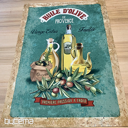 Paño de cocina diseño retro ACEITE DE OLIVA