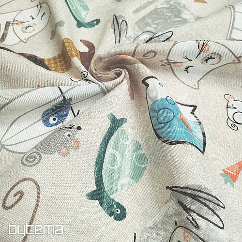 Tejido decorativo MASCOTAS