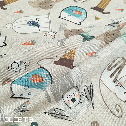 Tejido decorativo MASCOTAS