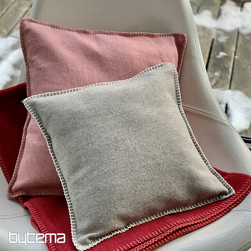 Funda de cojín SYLT - marrón claro 93