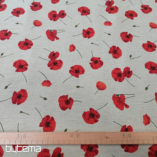 Tela decorativa de amapolas POPPY