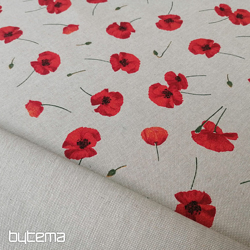 Tela decorativa de amapolas POPPY