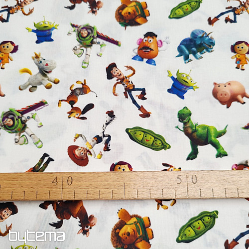 TOY STORY tela de algodón