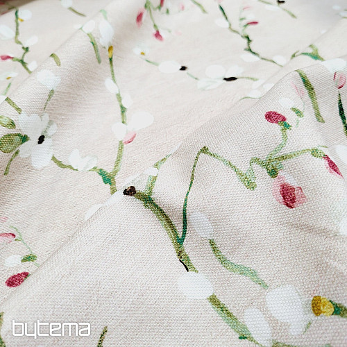 Tela decorativa Ramitas NOA rosa
