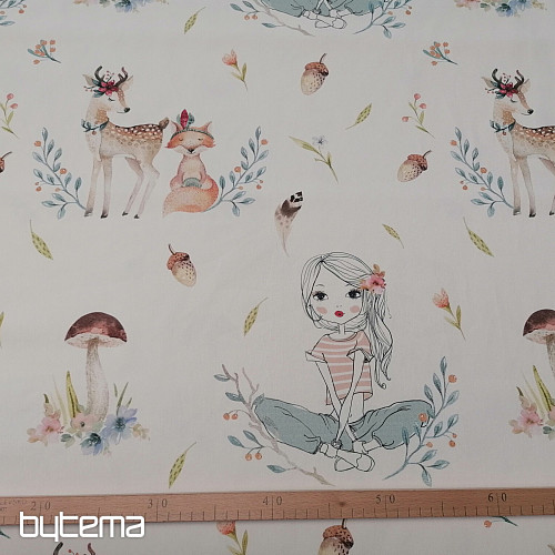 Tela decorativa infantil NIÑA