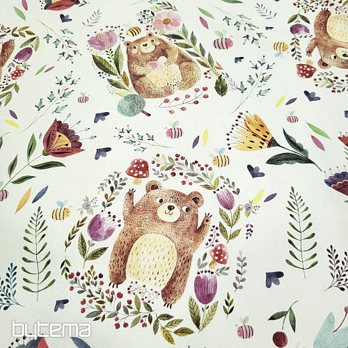Tela decorativa infantil OSO