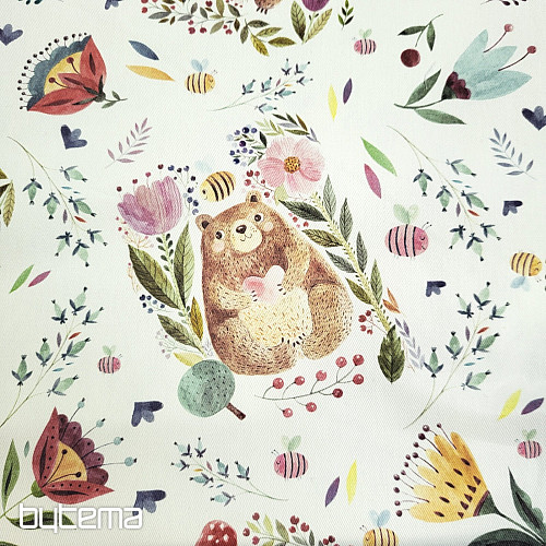 Tela decorativa infantil OSO