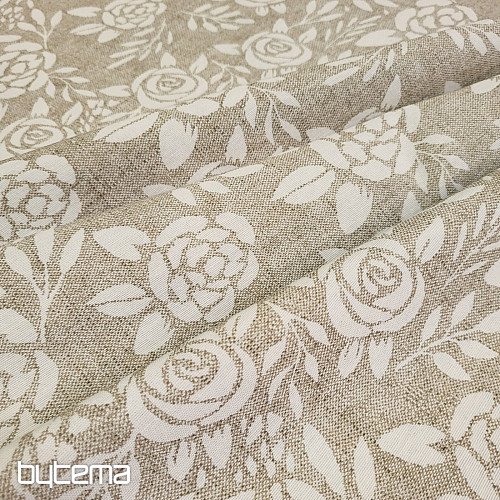 Tela decorativa ROSE crema