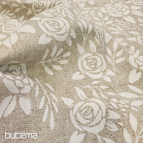 Tela decorativa ROSE crema