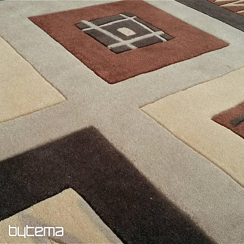 Alfombra capitoné a mano AKRYL VI 120/180