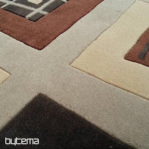 Alfombra capitoné a mano AKRYL VI 120/180