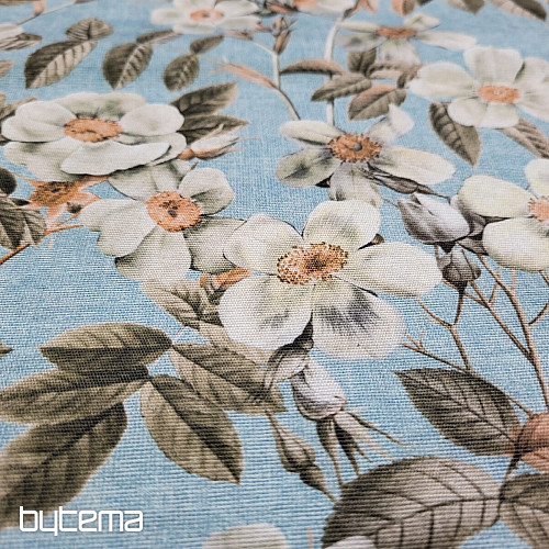 Tela decorativa LEIRE turquesa