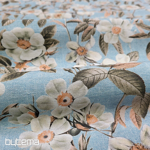 Tela decorativa LEIRE turquesa