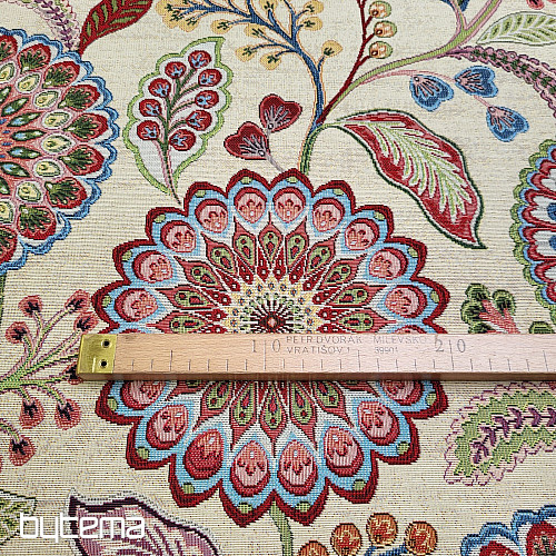 Tela tapiz ARCADIA MANDALA FLORES
