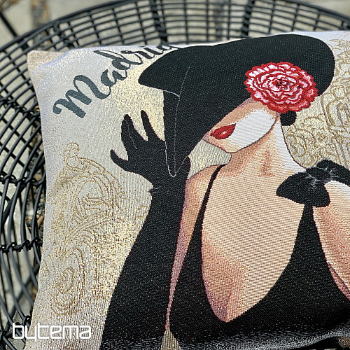 Funda de cojín tapiz LADY MADRID