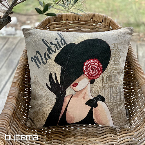Funda de cojín tapiz LADY MADRID