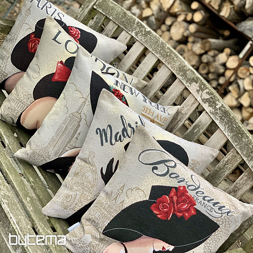 Funda de cojín tapiz LADY MADRID