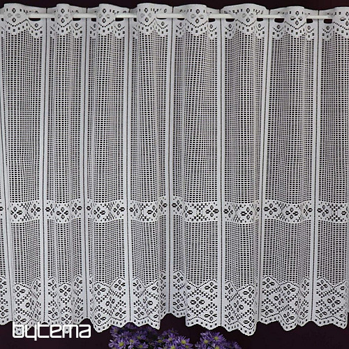 Cortina jacquard para vidriera 11542