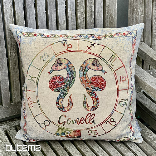 Funda de cojín tapiz ZODIAC Géminis