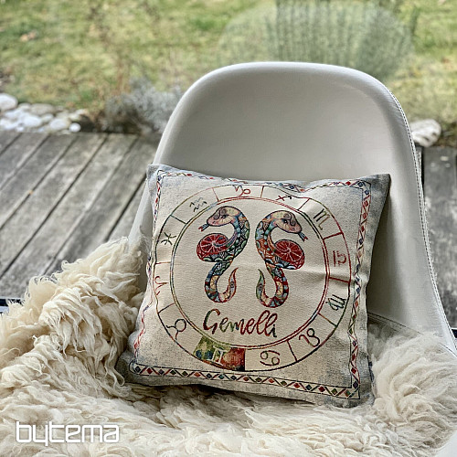 Funda de cojín tapiz ZODIAC Géminis
