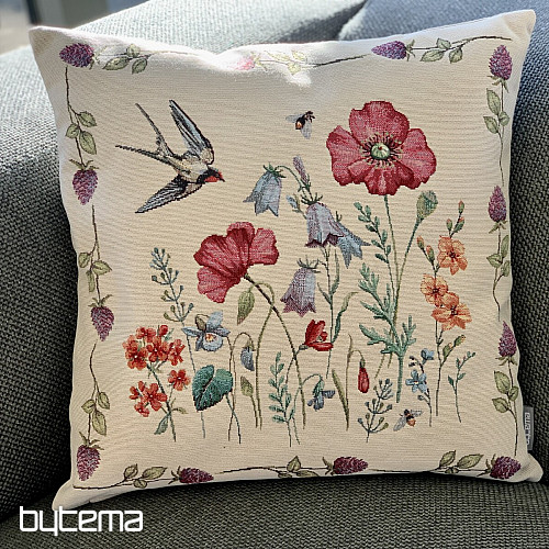 Funda de cojín tapiz PRADERA CON LA GOLONDURA