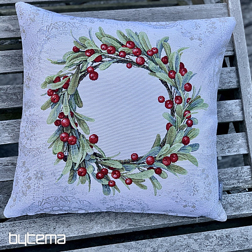 Funda tapiz navideño CORONA DE NAVIDAD