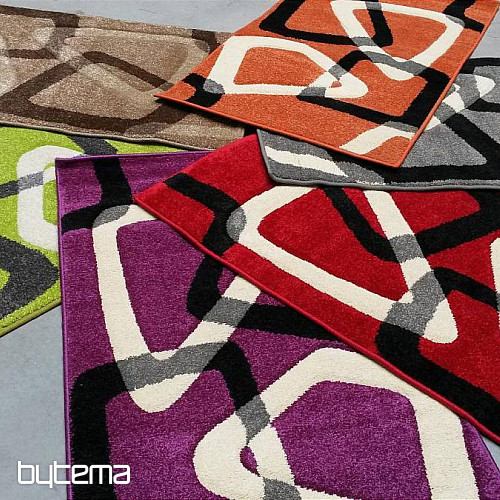 Alfombras en pieza PORTLAND CARVED rojo