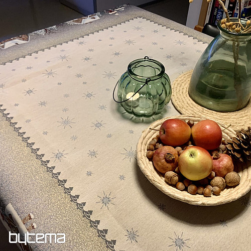 Mantel y bufanda tapiz ALEGRÍA INVERNAL