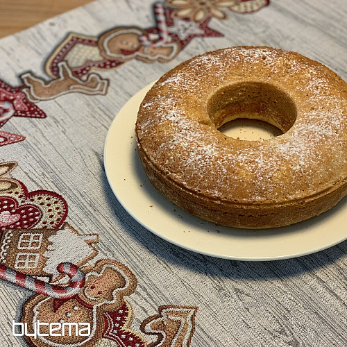 Mantel y bufanda tapiz PAN DE JENGIBRE NAVIDEÑO