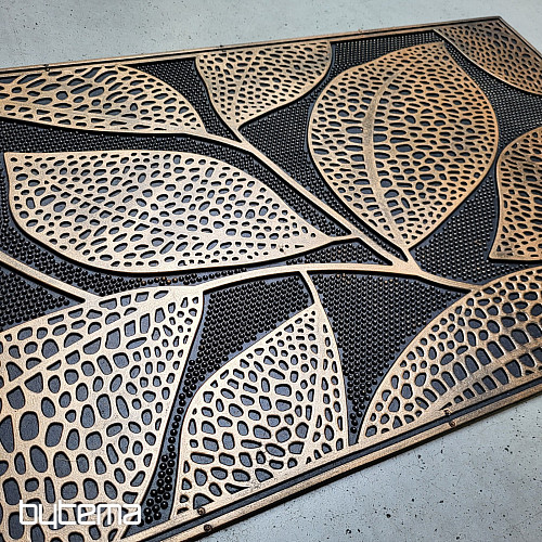 Alfombra de goma HOJAS