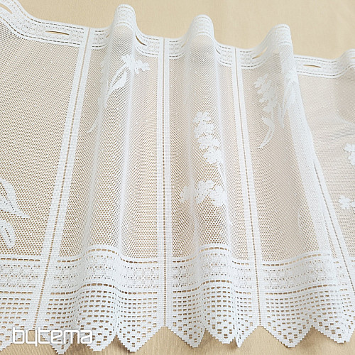 Cortina jacquard moderna para vidrieras LAVANDA A370601