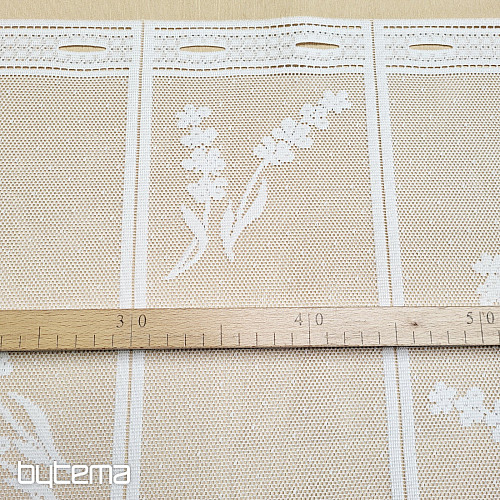 Cortina jacquard moderna para vidrieras LAVANDA A370601