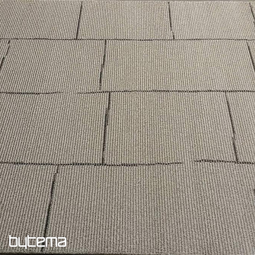 Alfombra de lana de diseño PERLA geo