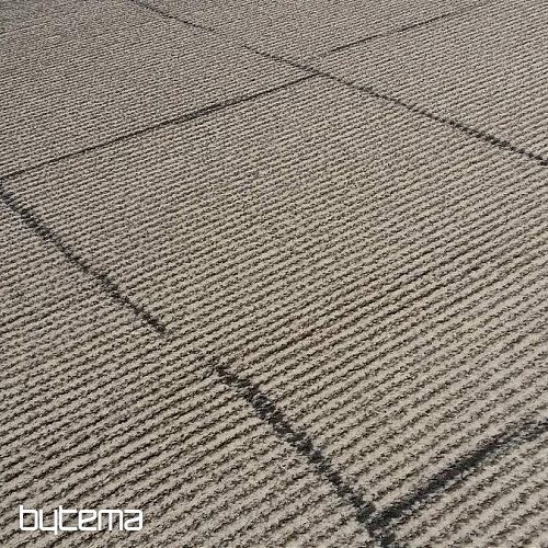 Alfombra de lana de diseño PERLA geo