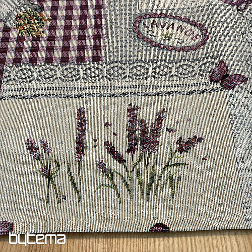 Mantel y chal tapiz provenzal lavanda