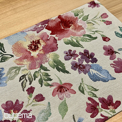 Mantel tapiz FLORES PASTEL