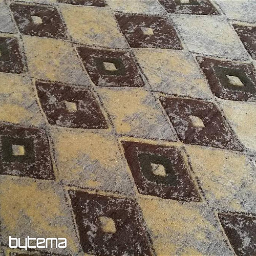 Alfombra de lana de diseño ETNO III