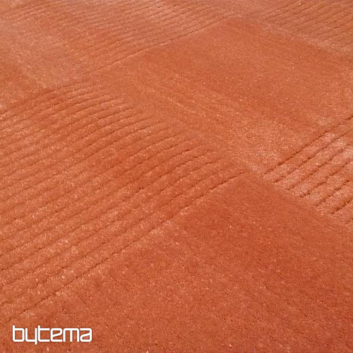 Alfombra pieza ALASKA naranja