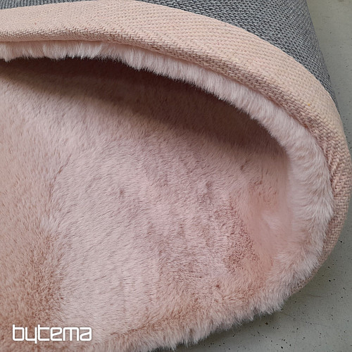 Alfombra pieza de lujo CONEJO NUEVO rosa
