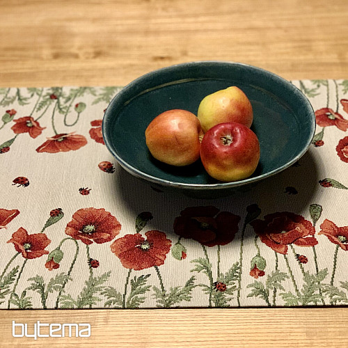 Mantel tapiz y pañuelo POPPY
