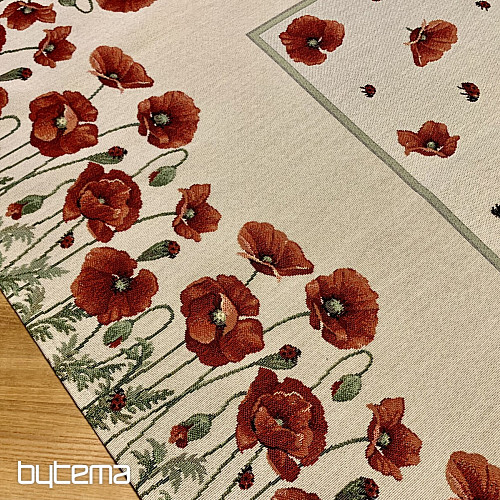 Mantel tapiz y pañuelo POPPY