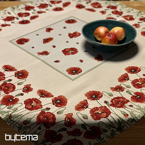 Mantel tapiz y pañuelo POPPY