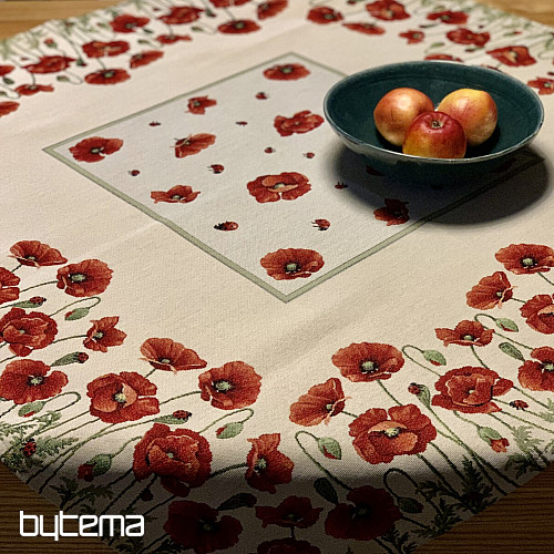 Mantel tapiz y pañuelo POPPY