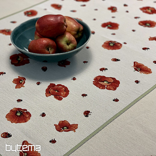 Mantel tapiz y pañuelo POPPY