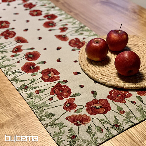 Mantel tapiz y pañuelo POPPY