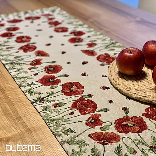 Mantel tapiz y pañuelo POPPY