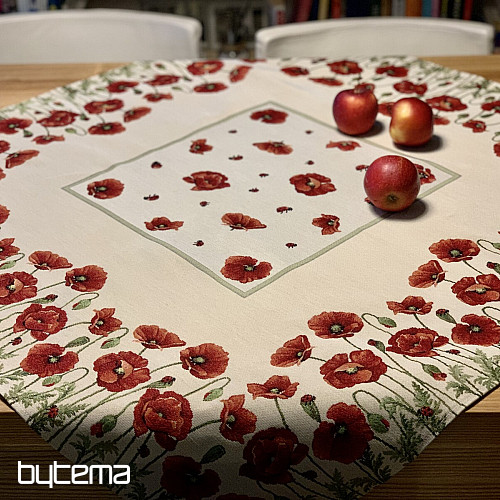 Mantel tapiz y pañuelo POPPY
