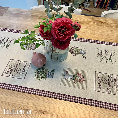 Mantel tapiz y chal FLORES DE PROVENZA