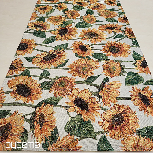 Mantel tapiz y pañuelo GIRASOL