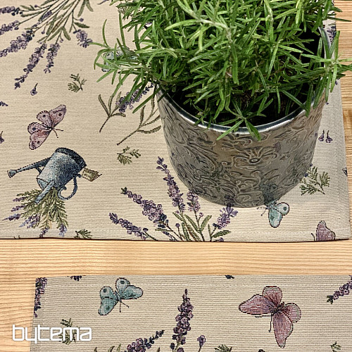 Mantel tapiz, bufanda Lavanda 5